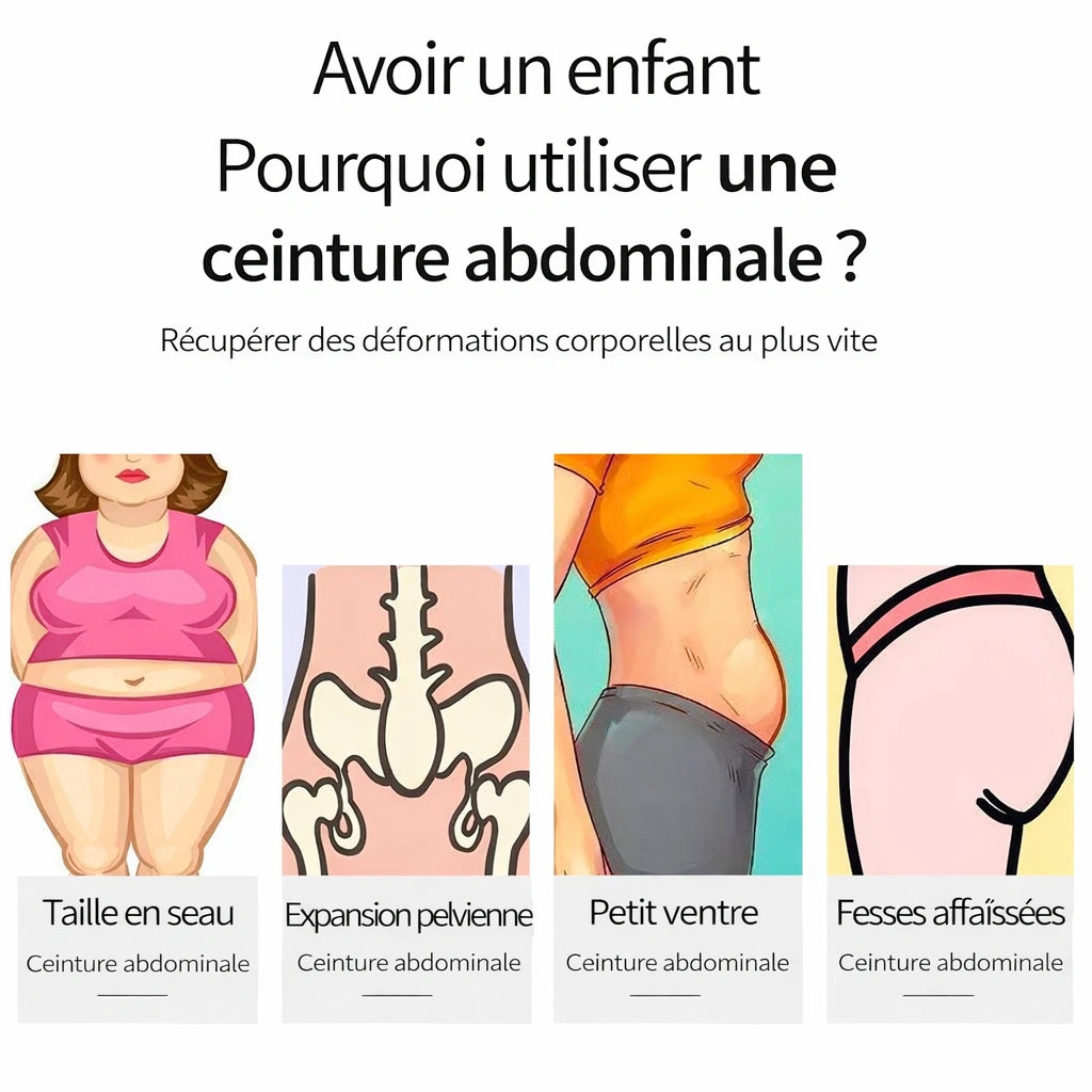 Ceinture pelvienne de maintien – Confort ajustable et soutien ciblé